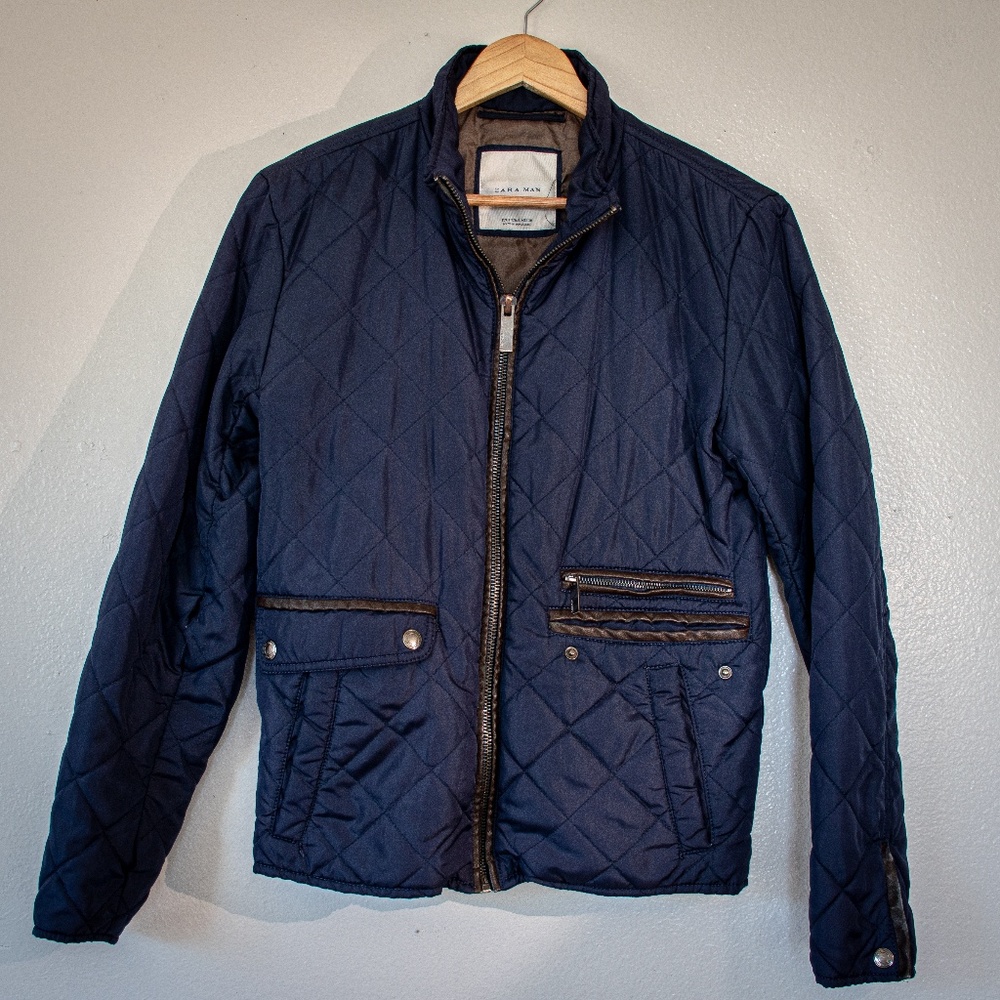 Zara - men's quilted jacket